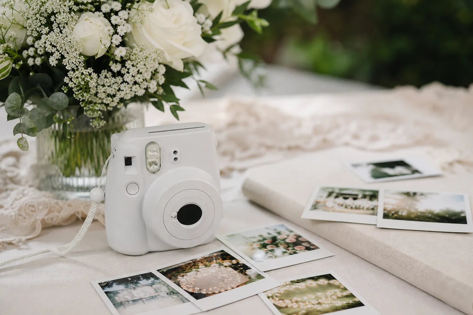 Sofortbildkameras auf Hochzeiten: emotionale Momente stilvoll festhalten